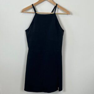 NWT Calia Apron NK Exercise Dress Pure Black Women's Size Medium